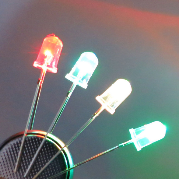 หลอด LED กะพริบได้เอง 7 สี