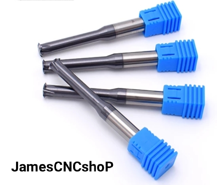 ฟันเดี่ยวทังสเตนคาร์ไบด์ปลายคม ตัดเนียน Endmills CNC เครื่องตัดมิลลิ่ง