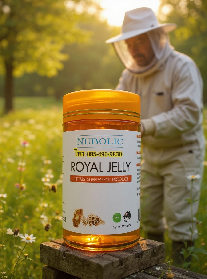 nubolic royal jelly 1500 mg นมผึ้งนูโบลิกแท้ ออสเตรเลีย