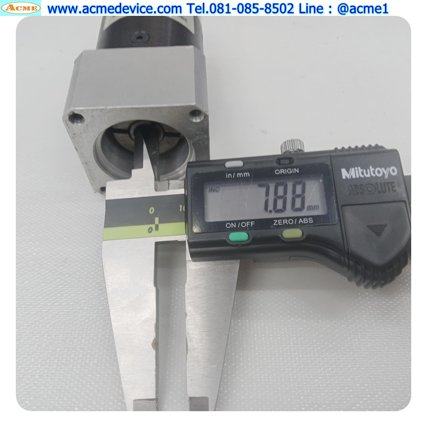 Gear Head Eisele รุ่น DPL40/1, Ratio 5:1 (เพลาเข้า 8 mm., ออก 10 mm.), for 100w