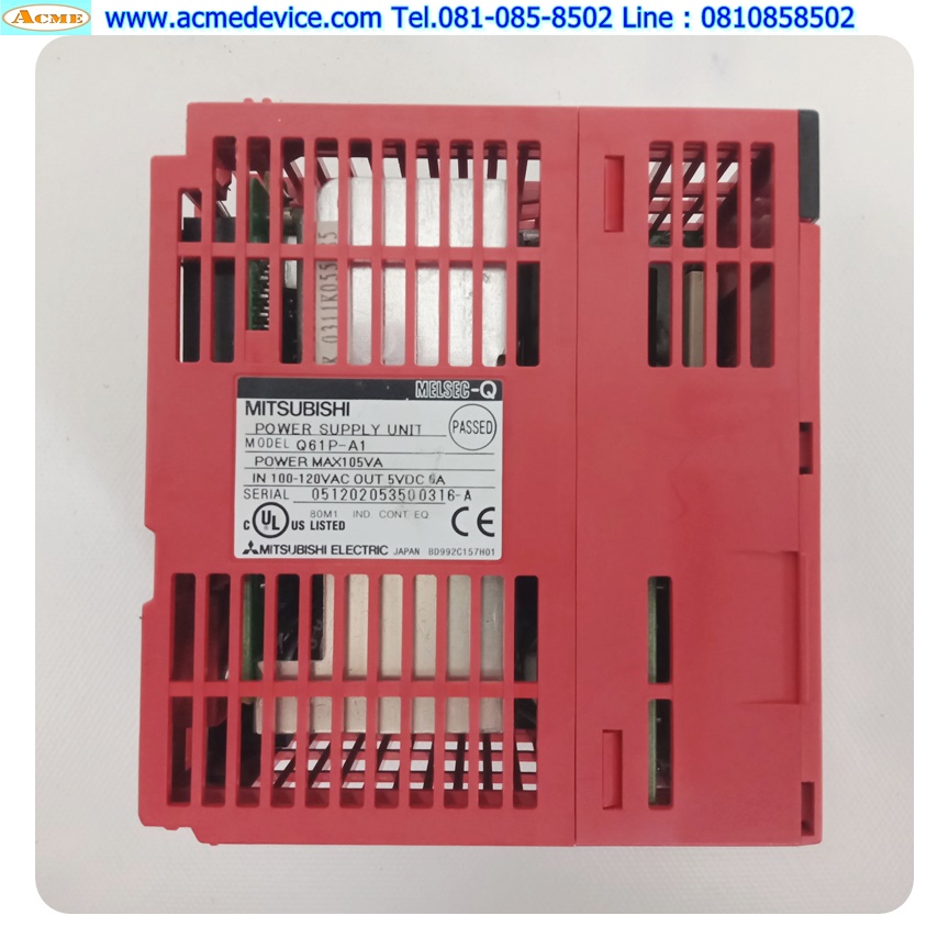PLC Mitsubishi รุ่น Q series, Q61P-A1, Power Supply Unit