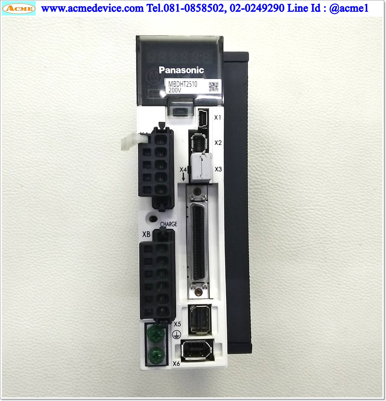 Servo Drive Panasonic รุ่น MBDHT2510, 400W