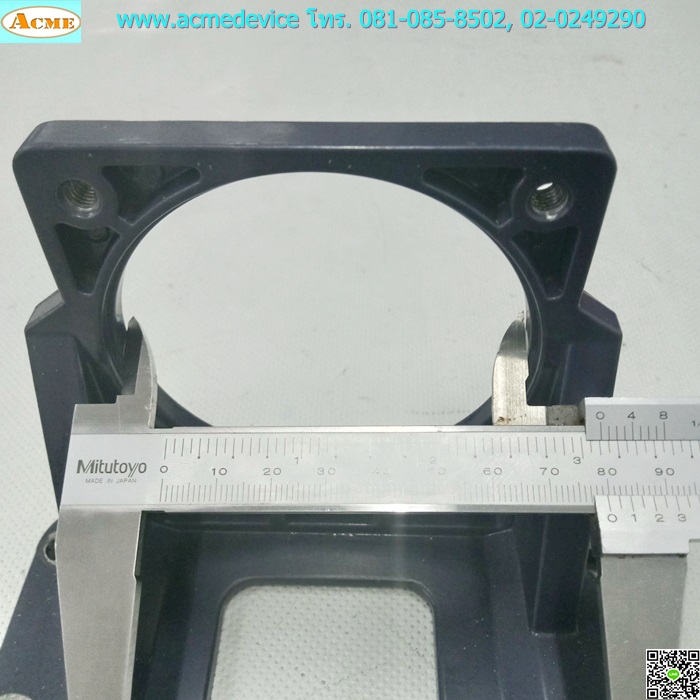 หน้าแปลนมอเตอร์ Oriental Motor รุ่น SPL-9SA, ระยะรูยึด 78 mm., Dia. 80 mm.