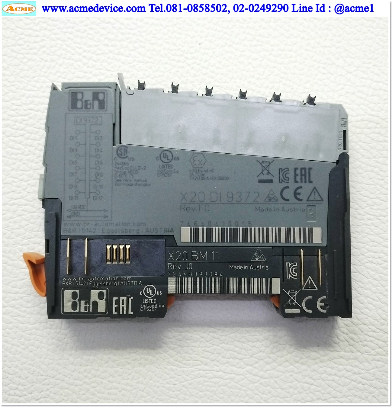 PLC B&R รุ่น X20DI9372, Digital Input Module