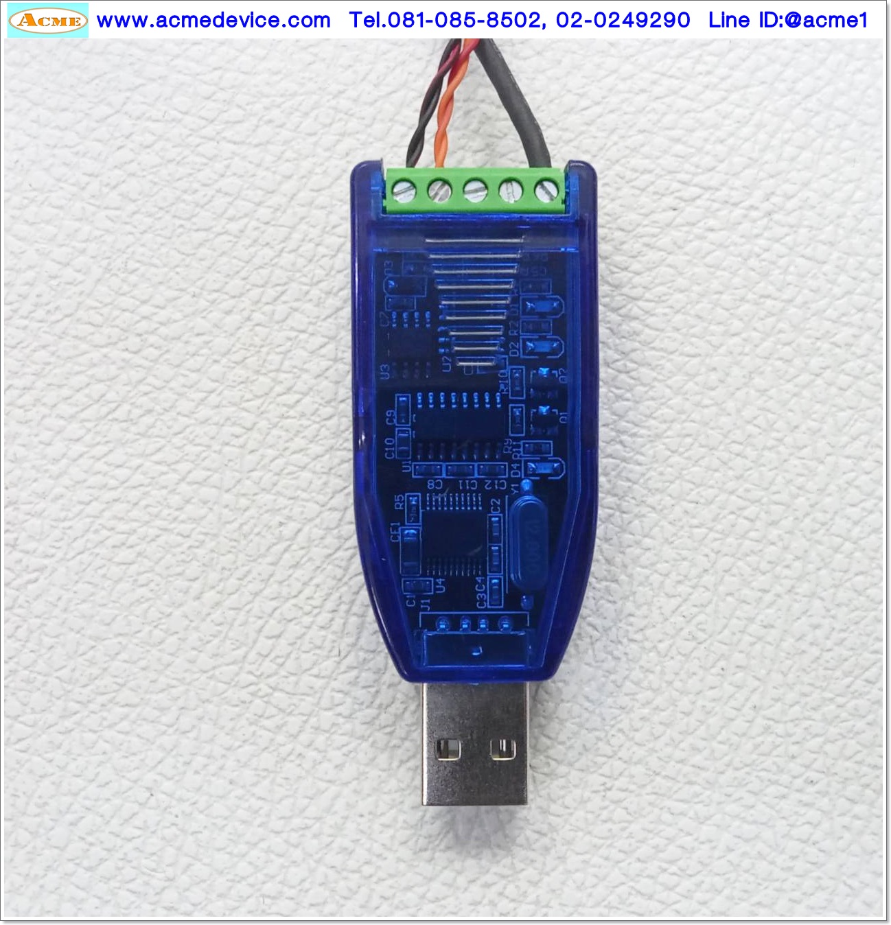 Download Cable สายโหลด รุ่น USB-PCIF, ใช้กับ Stepping Sanyodenki Closled loop รุ่น PB3D003M200, SPBA1W-01