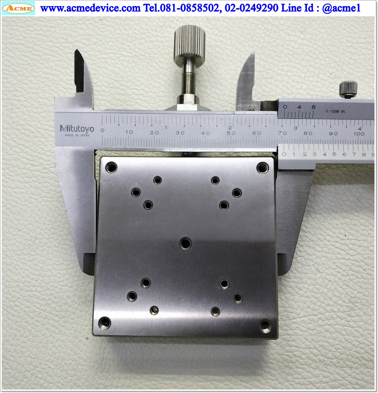 linear Stage รุ่น ???, ขนาด 70 x 70 mm., Stroke 20 mm.
