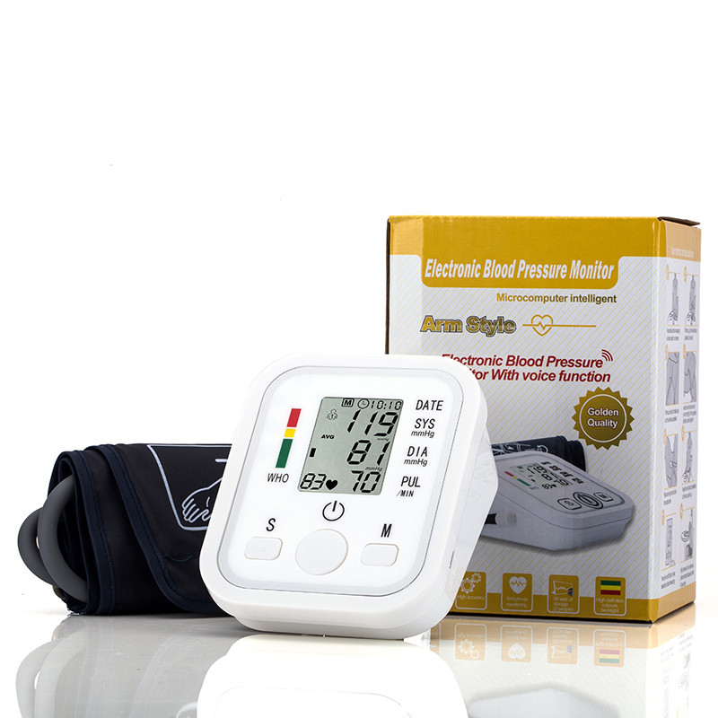 เครื่องวัดความดันโลหิตต้นแขนอิเล็กทรอนิกส์อัตโนมัติ (Fully Automatic Arm Style Electronic Blood Pressure Monitor)