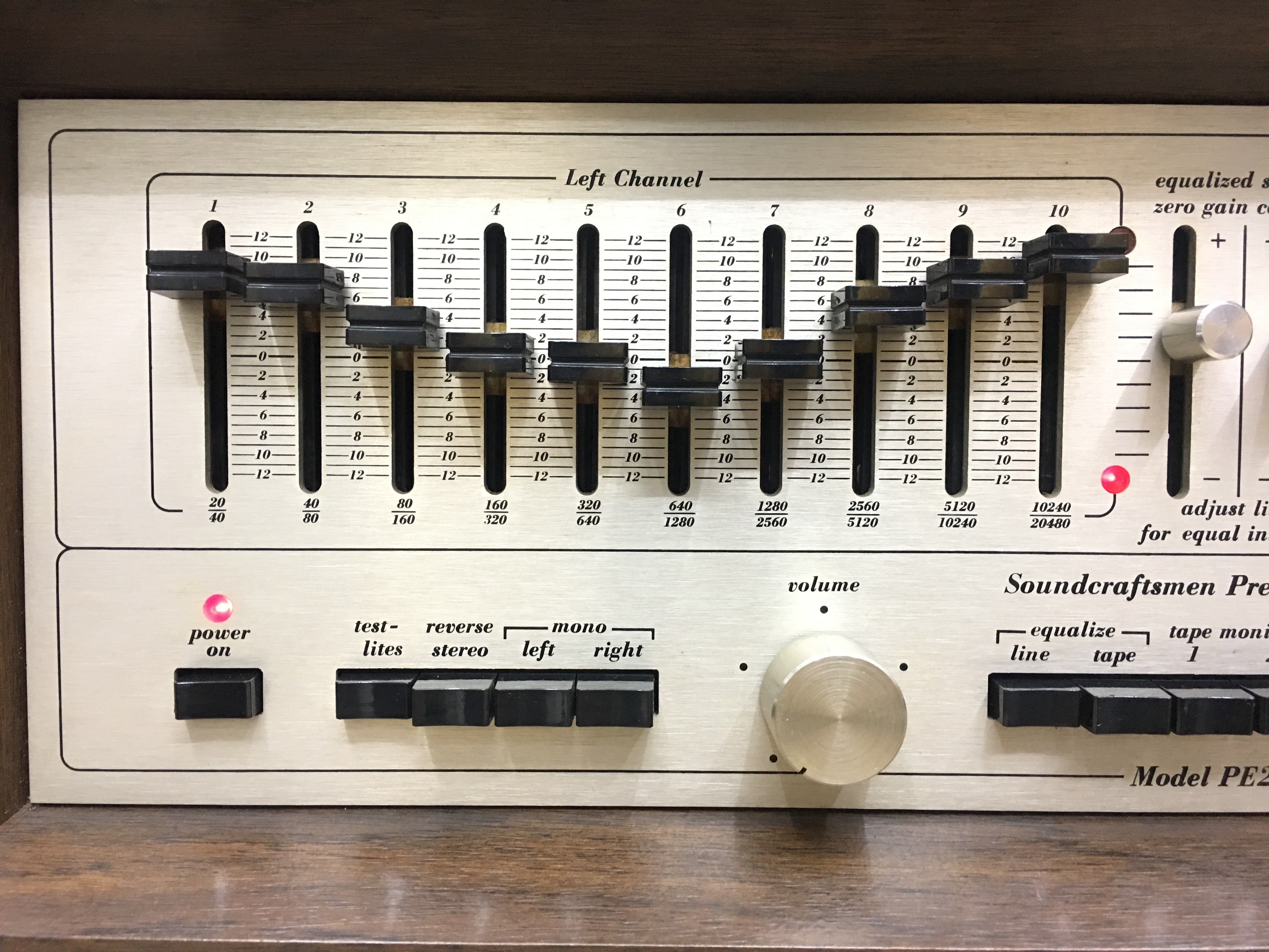 Soundcraftsmen PE2217 Stereo Preamplifier (ไฟ110V)