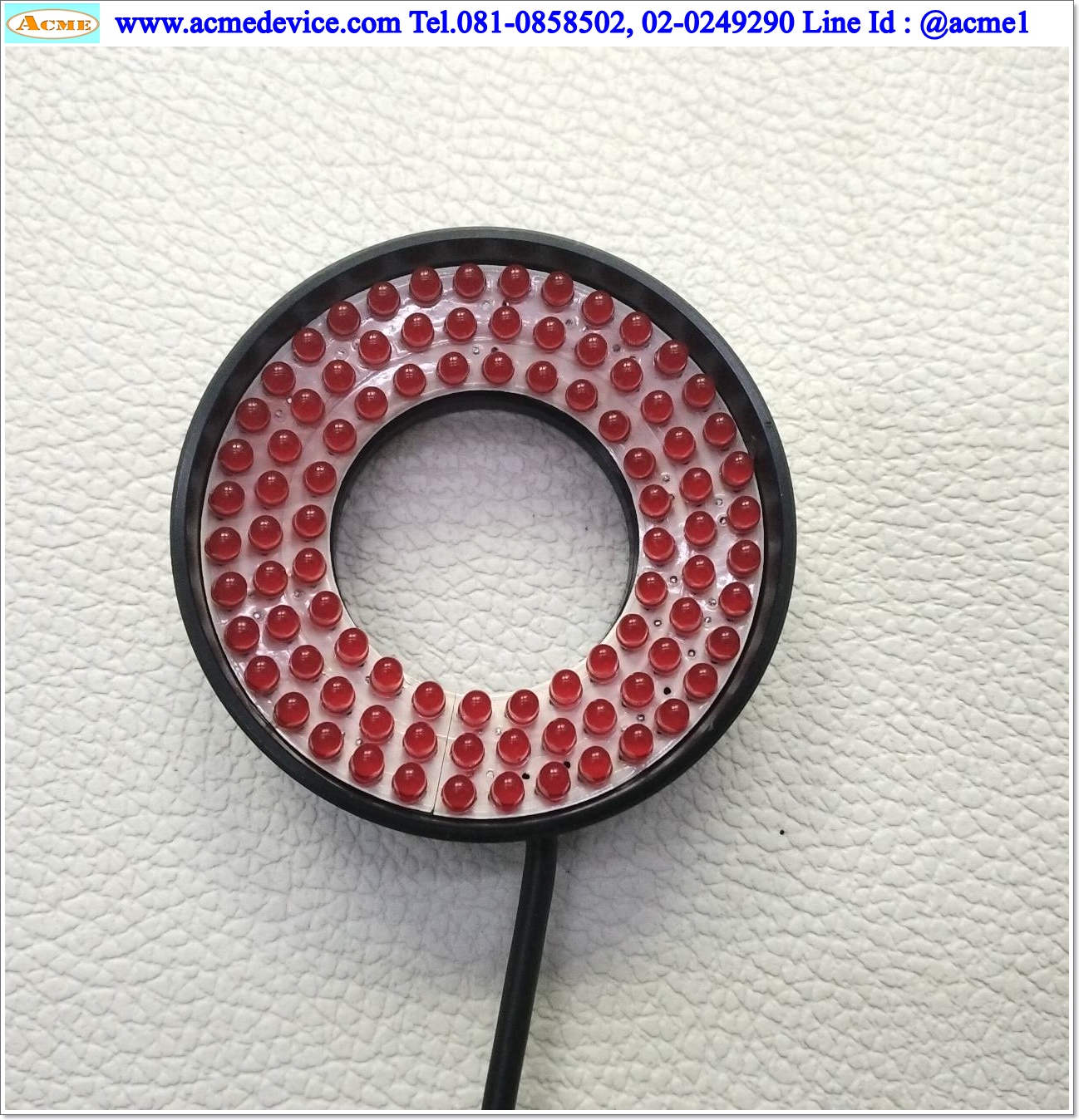 Lighting สีแดง Dia 56 mm.