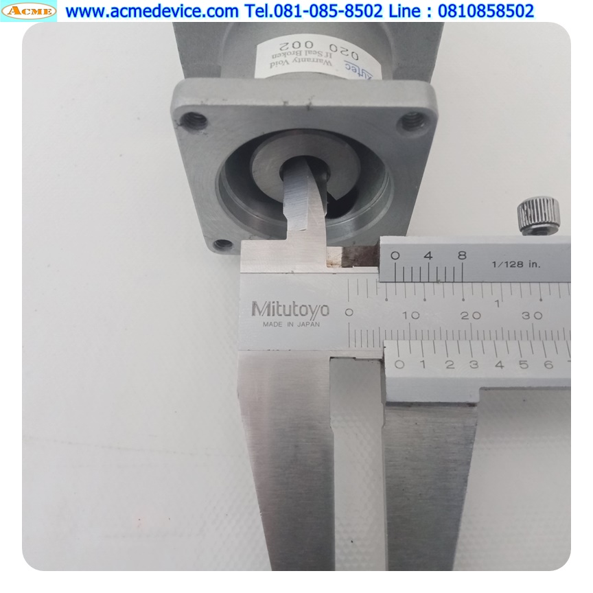 Gear Head Nidec Shimpo รุ่น VRSF-PB-15B-100, Ratio 15:1, เพลาเข้า 8mm, ออก 12mm, (for 100w)