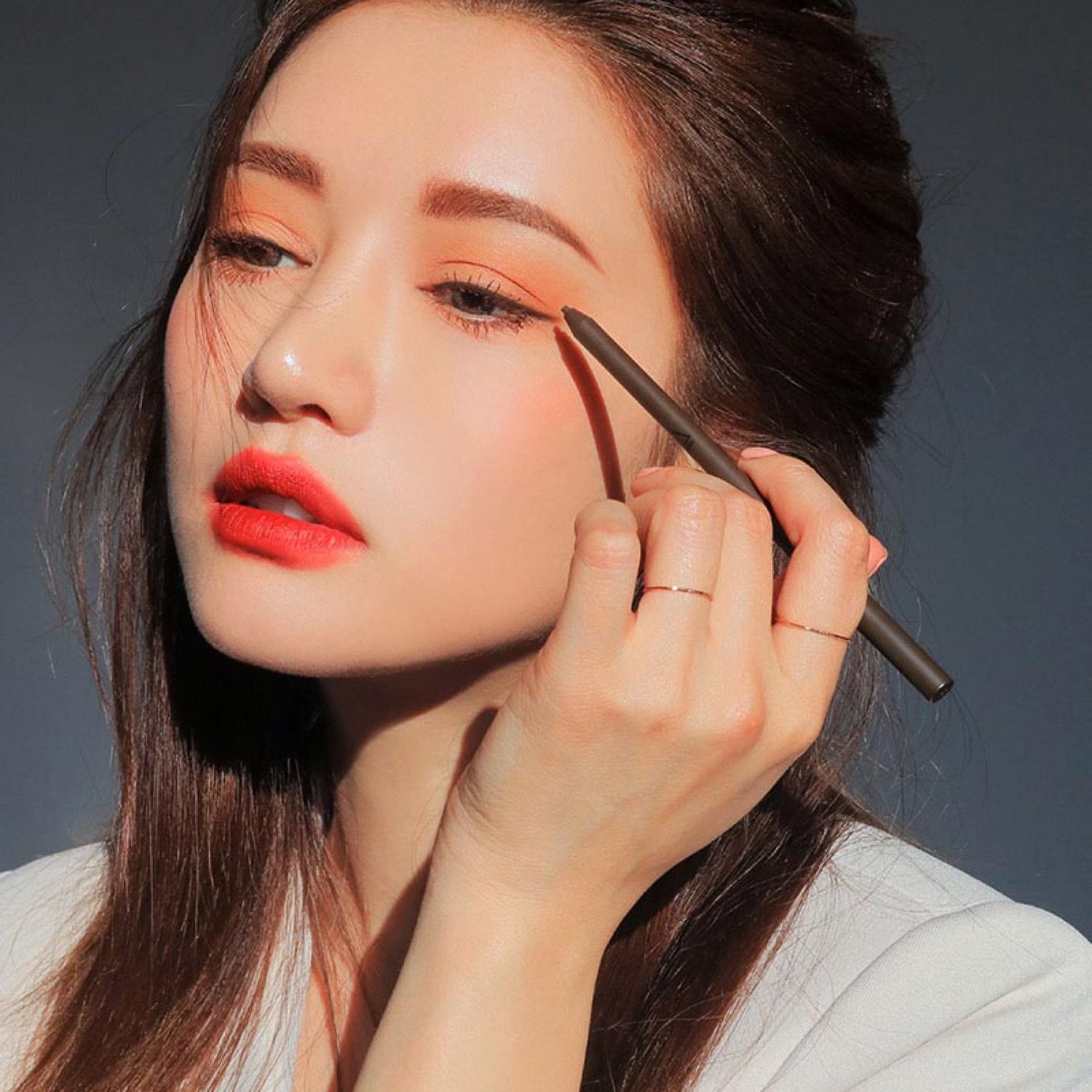 อายไลเนอร์ 3CE Super Slim Waterproof Eye Liner #Deep Brown