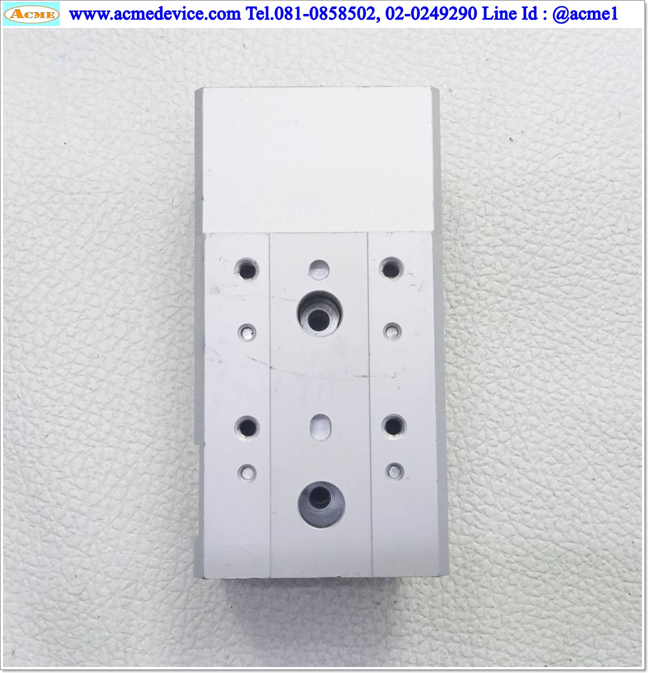 Guide Cylinder SMC รุ่น 13-MXS8L-20A, Bore 6 mm., Stroke 20 mm.