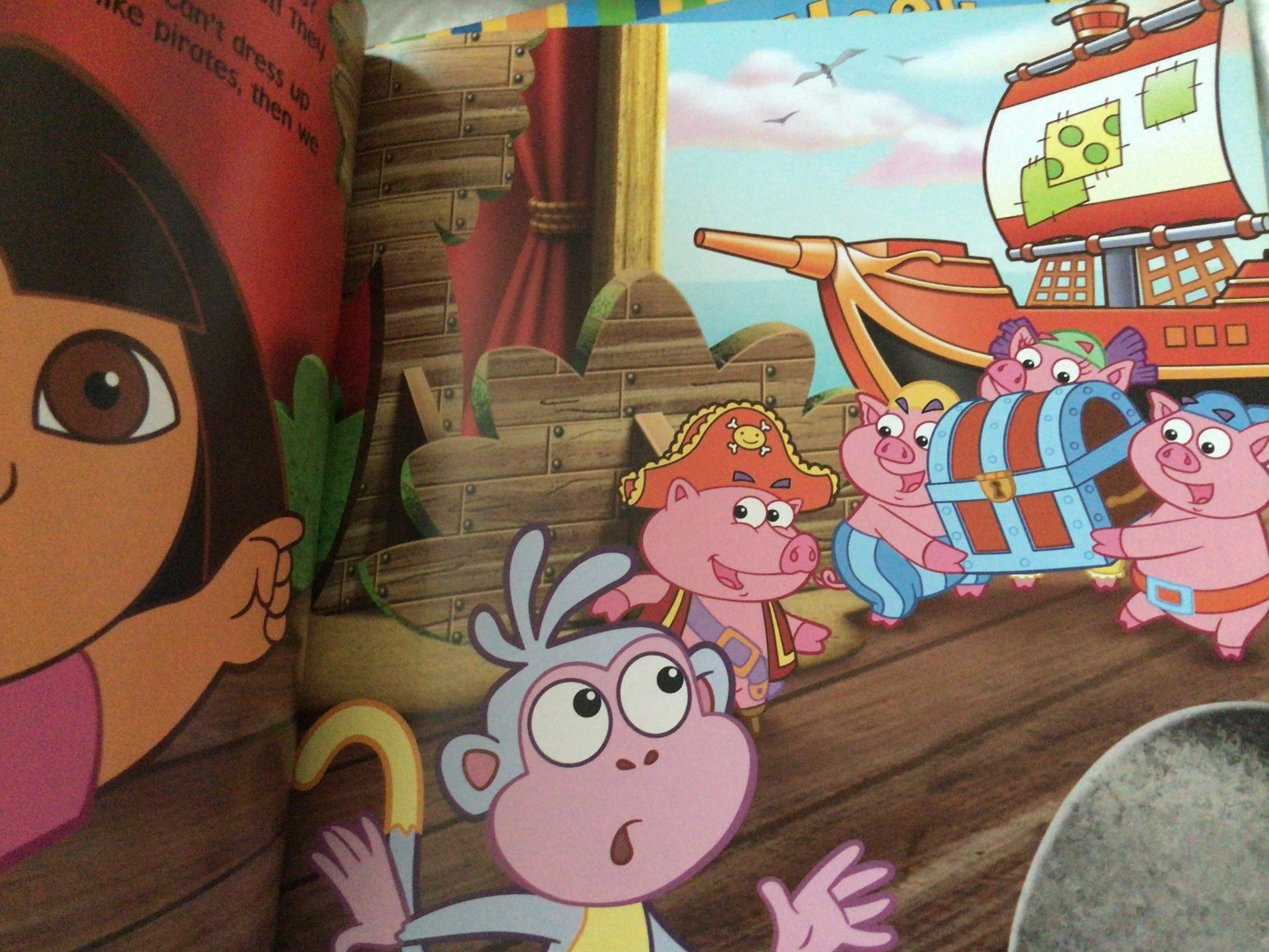 (4แถม4) Dora's pirate adventure ราคา 95