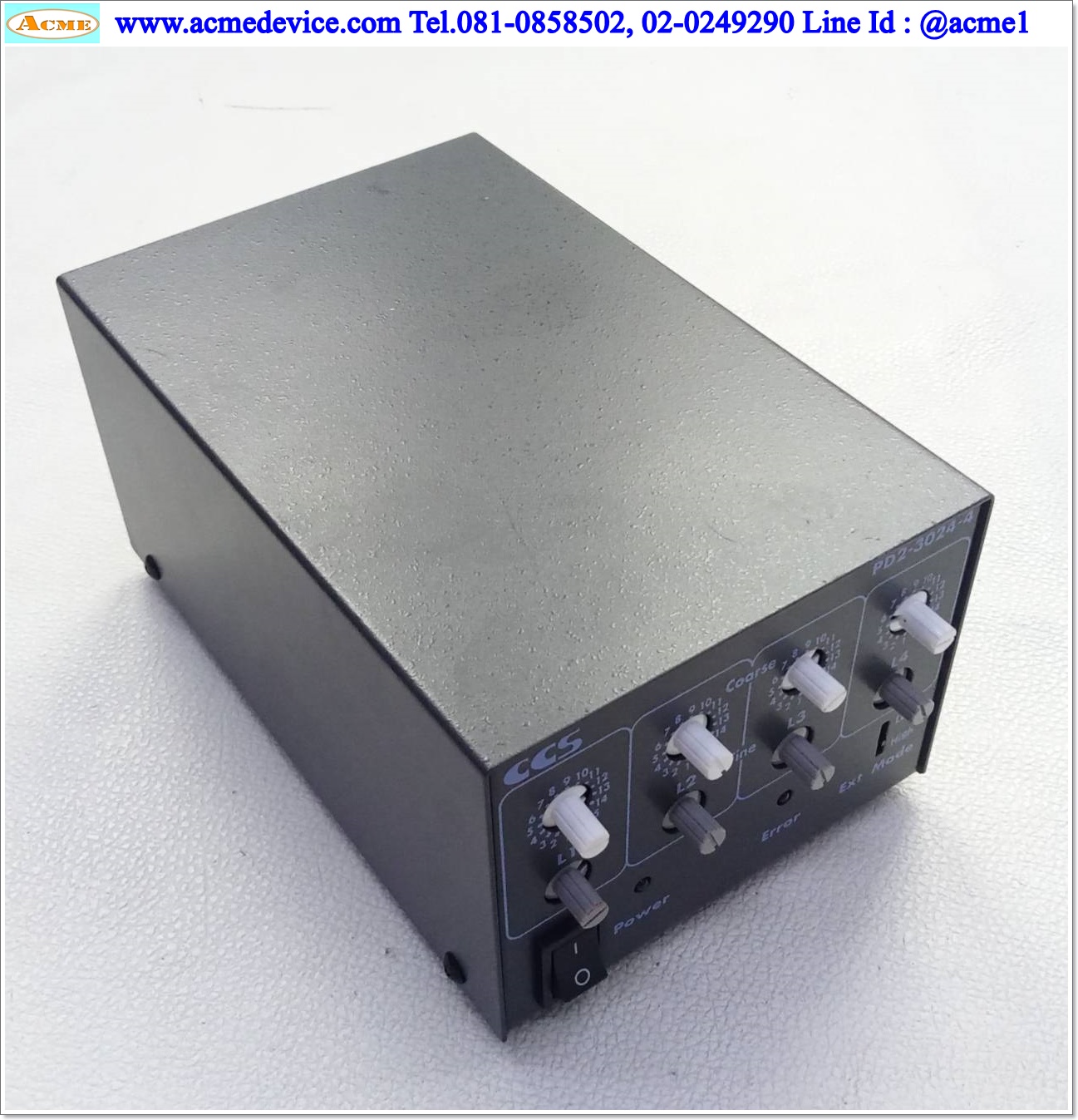Lighting Supply CCS รุ่น PD2-3024-4(A), 4 CH, 24V, 27W