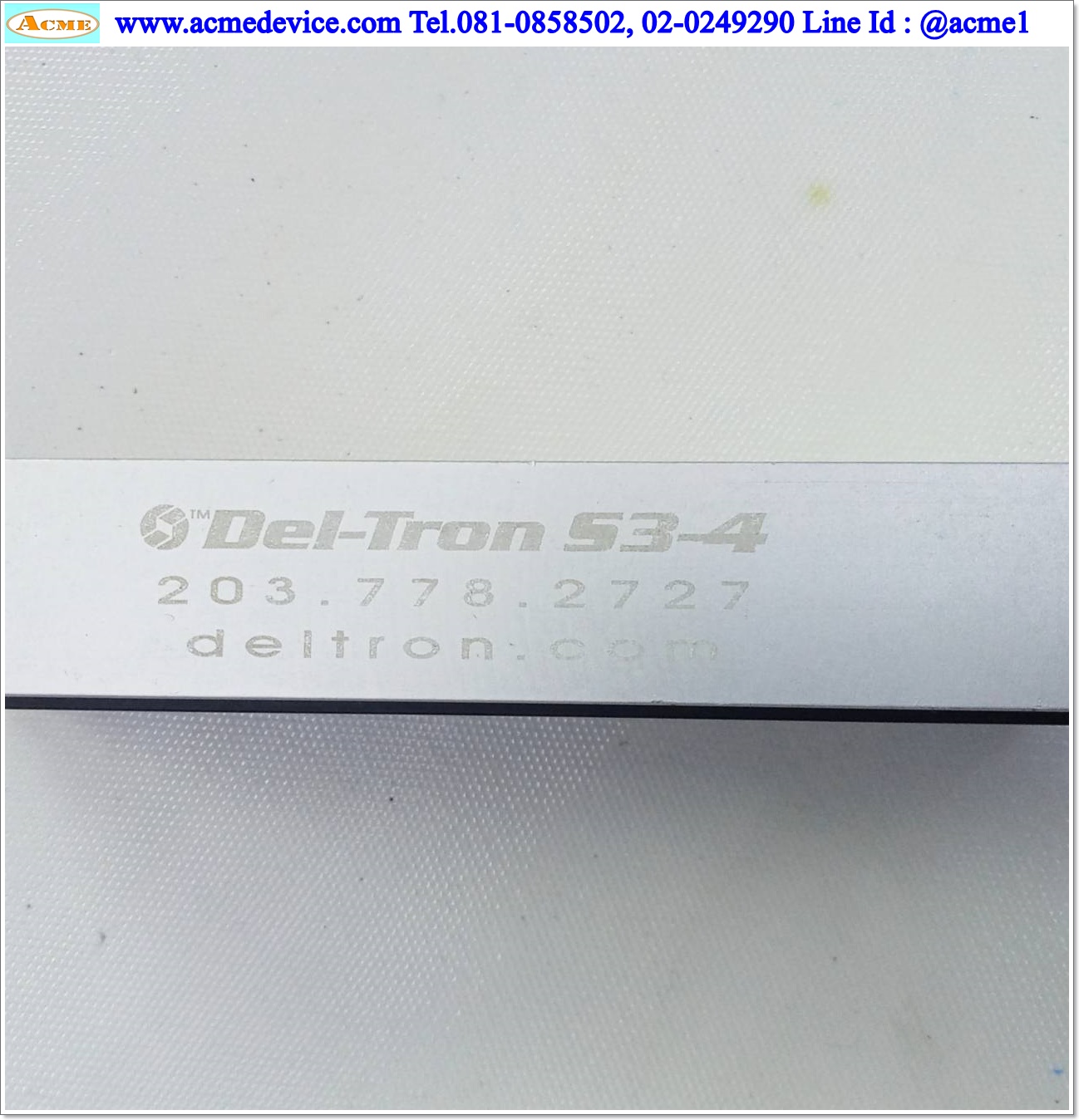 Linear Ball Slide Del-tron รุ่น 53-4, 66 mm. x 152 mm., Stroke 106 mm.