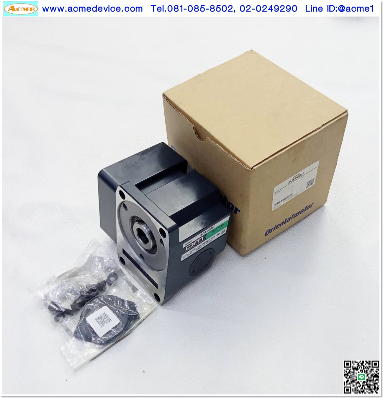 Gear Head Oriental รุ่น 5GE90RH, Size 90mm, Ratio 1:90
