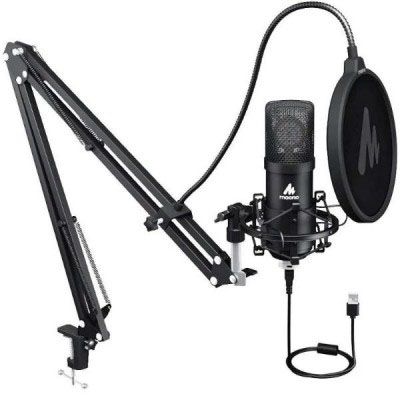ชุดไมโครโฟน MAONO AU-A425 Large-Diaphragm Condenser Microphone Kit