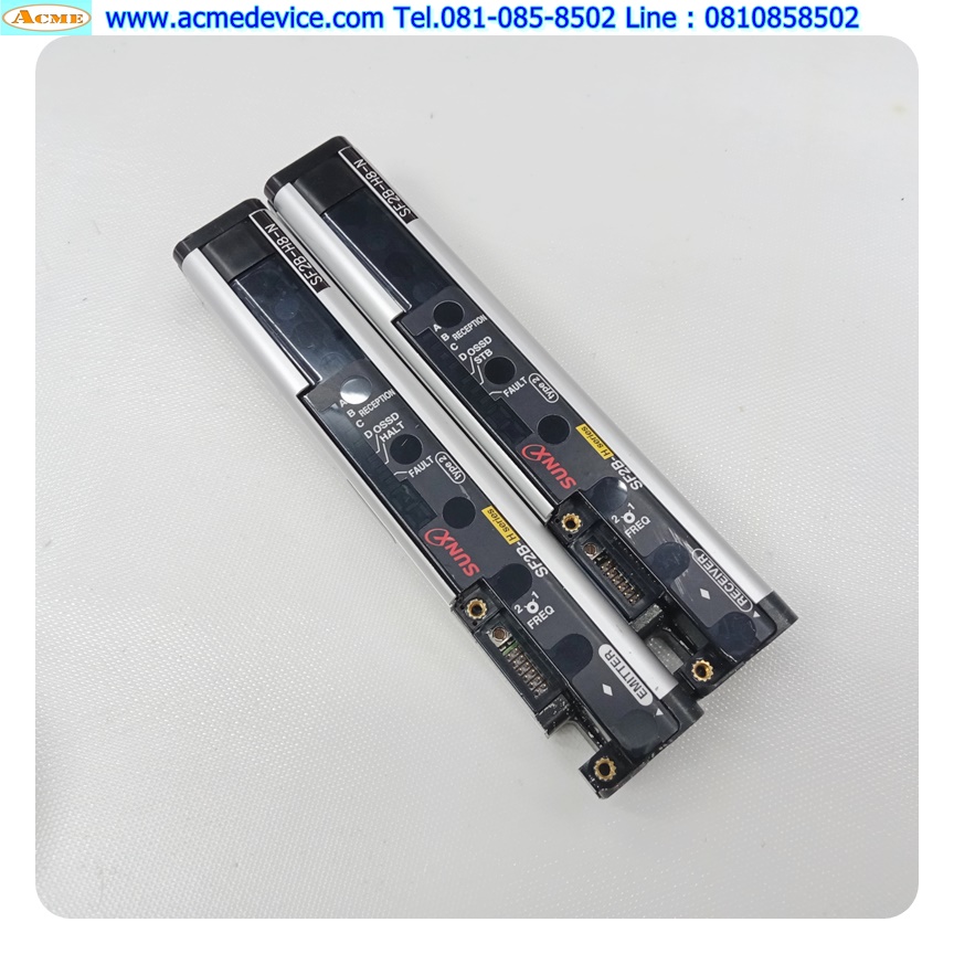 Area Sensor SUNX รุ่น SF2B-H8-N (E) + SF2B-H8-N (D), ยาว 168 mm, ระยะ 0.2 to 13 M (ไม่มีสาย)