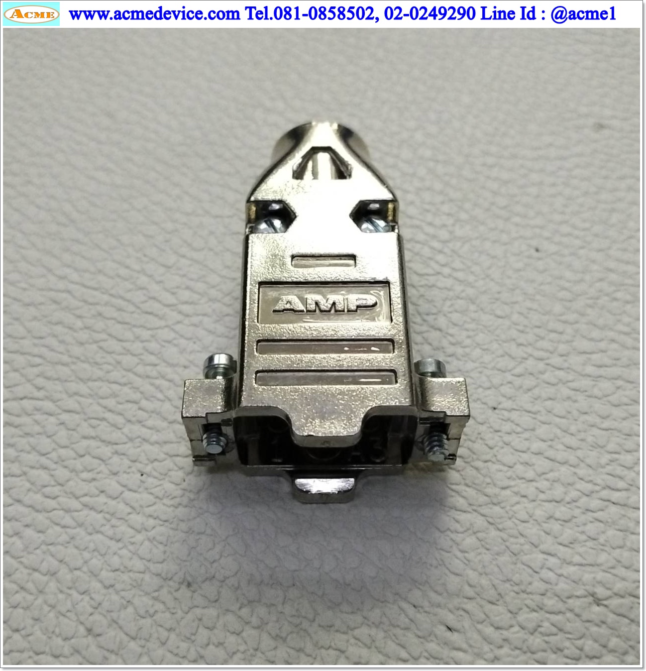 D-Sub Cover AMP รุ่น 5745854-1, DB9, พลาสติก