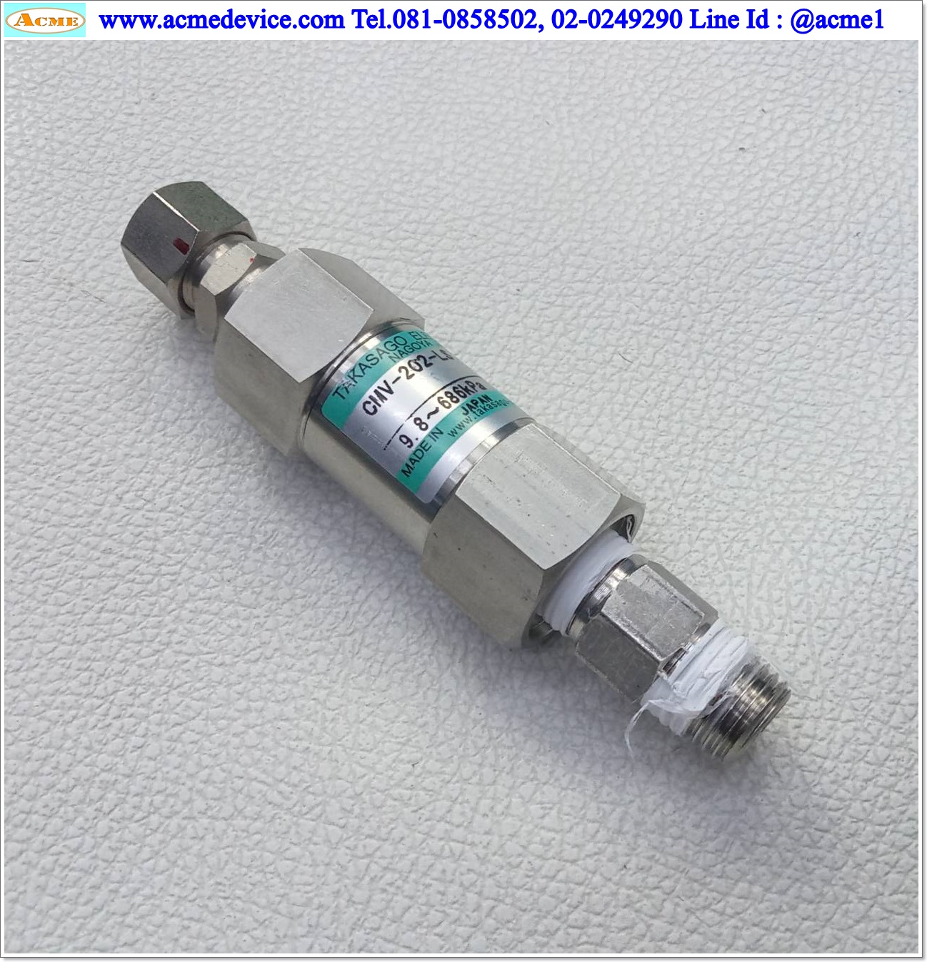 Check Valve Takasago รุ่น CMV-202-LS