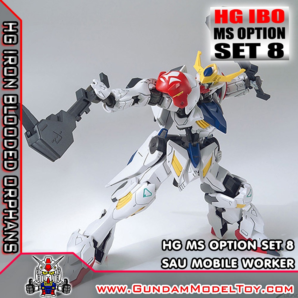HG 1/144 MS OPTION SET 8 & SAU MOBILE WORKER