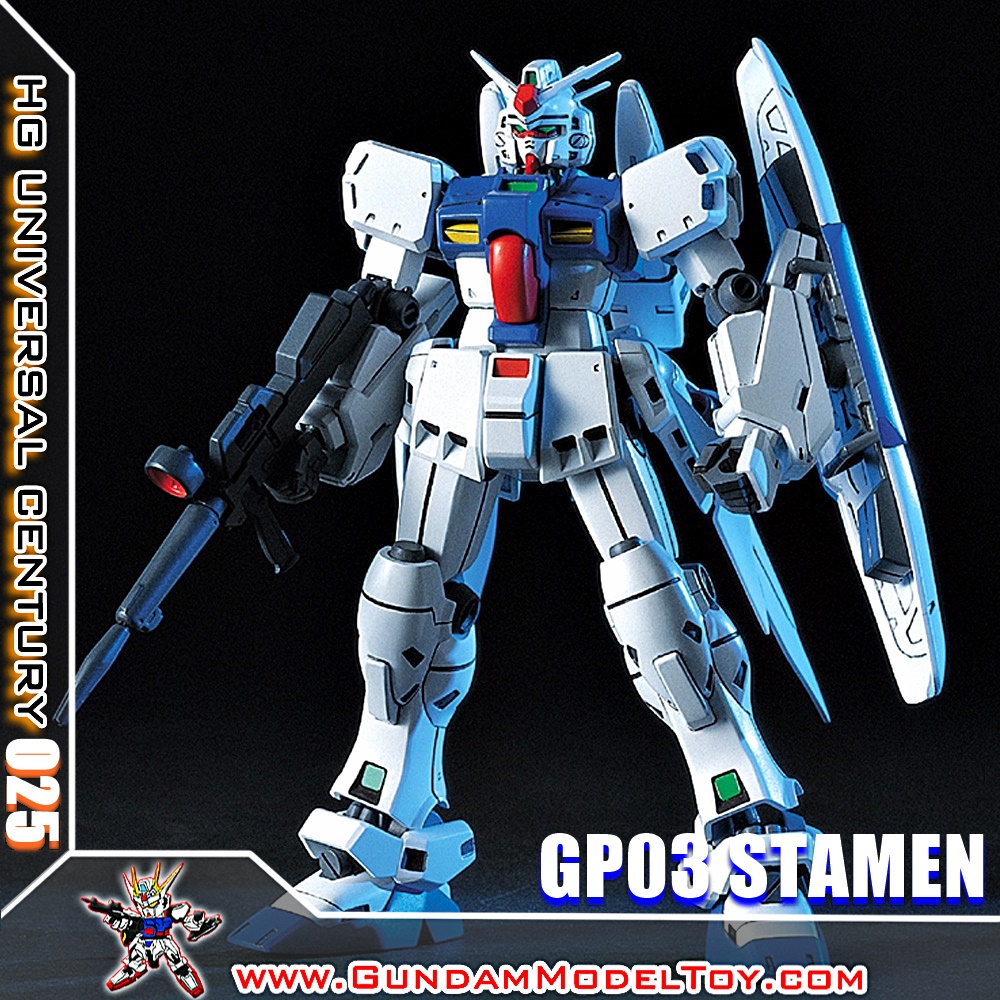 BANDAI HG 1/144 RX-78GP03S GUNDAM GP03 STAMEN โมเดล กันดั้ม กันพลา PS TOYLAND HGUC