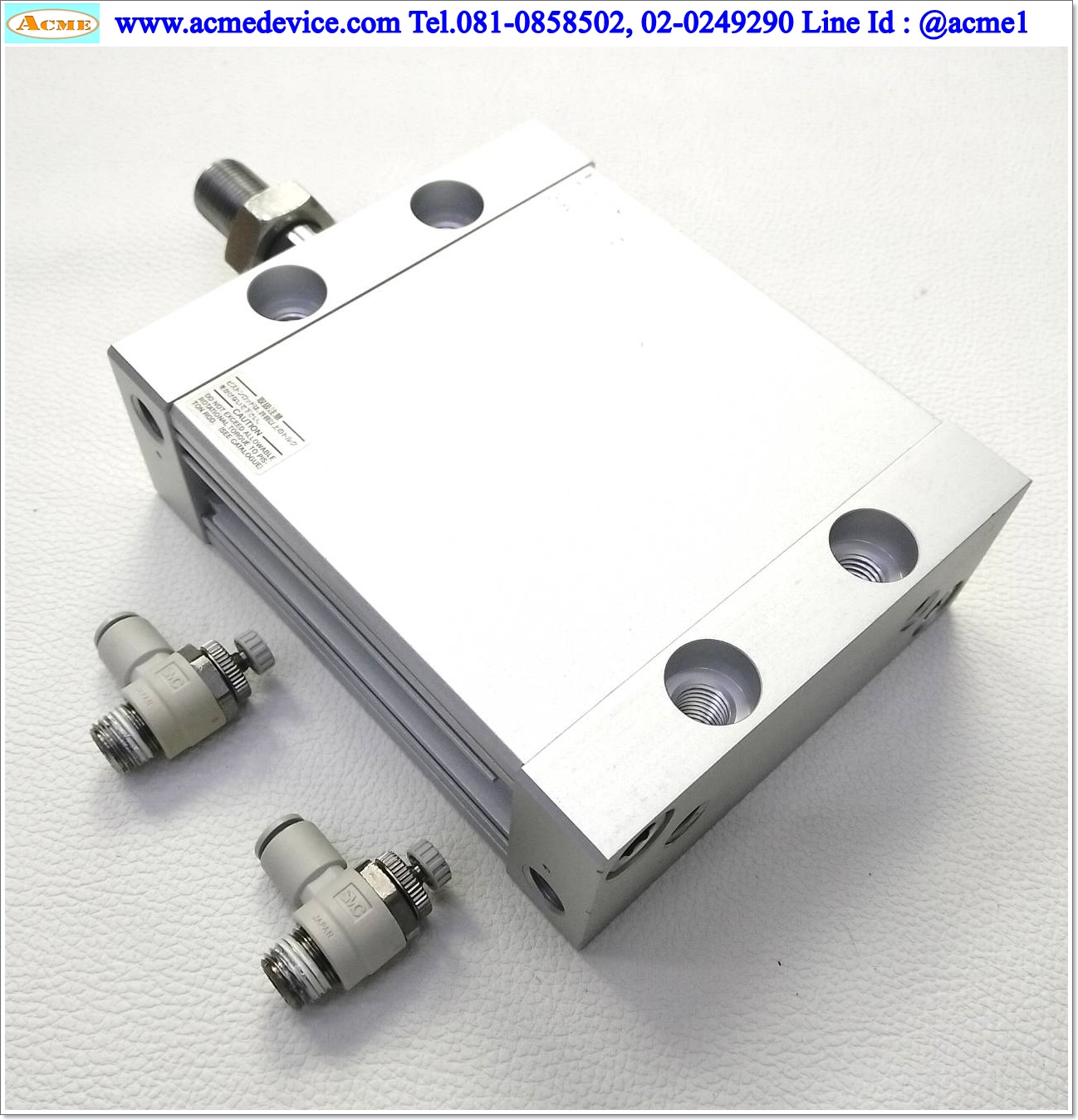 Air Cylinder SMC รุ่น MDUB63-75DM-A73HL, Bore 63 mm., Stroke 75 mm.