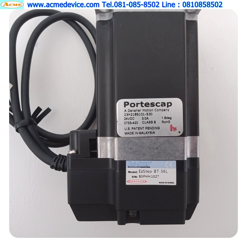 Closed Loop Stepper Built-In Driver Ezi-Servo รุ่น EzStep-BT-56L, 23H218S101-S30, 24VDC, 3A