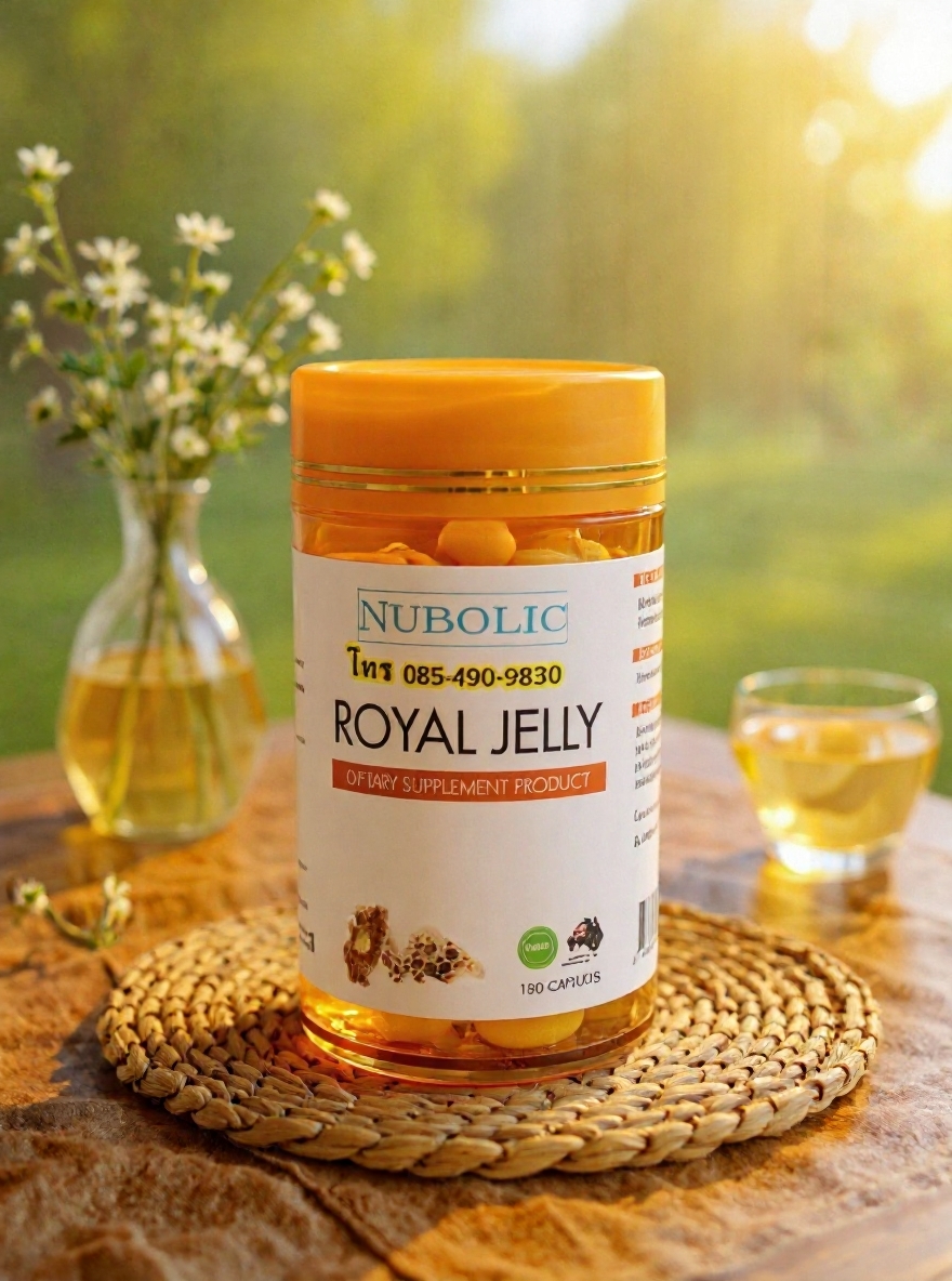 nubolic royal jelly 1500 mg นมผึ้งนูโบลิกแท้ ออสเตรเลีย