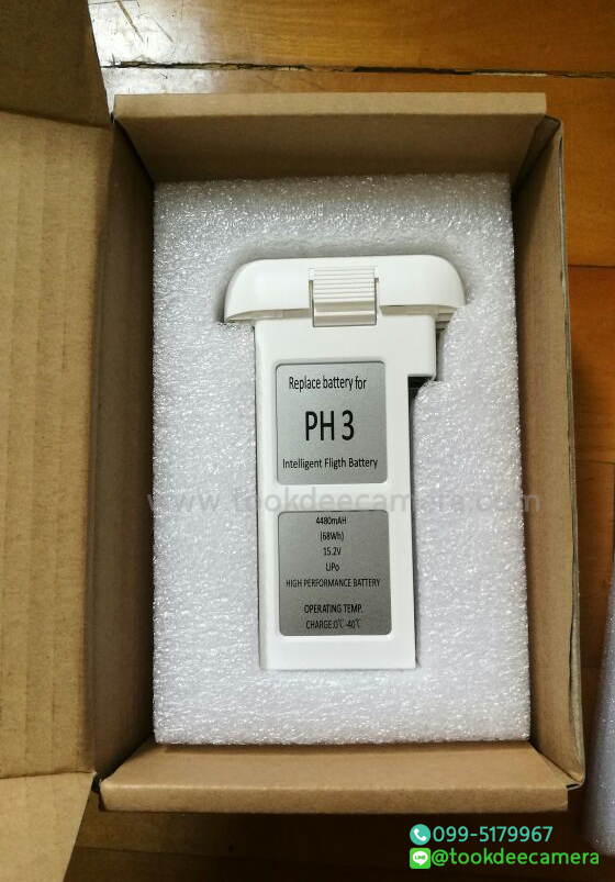 OEM แบตเตอรี่สำหรับDji Phantom 3 Battery (PreOrder รอสินค้า 10-14วัน)