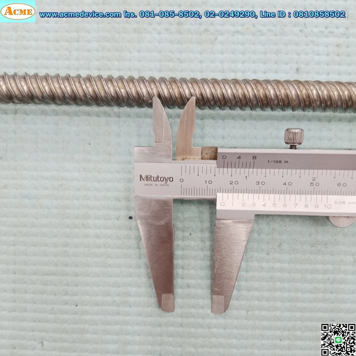 Ball Screw ขนาดเพลา 12 mm.x 565 mm., Stroke 415 mm., Pit 16 mm.