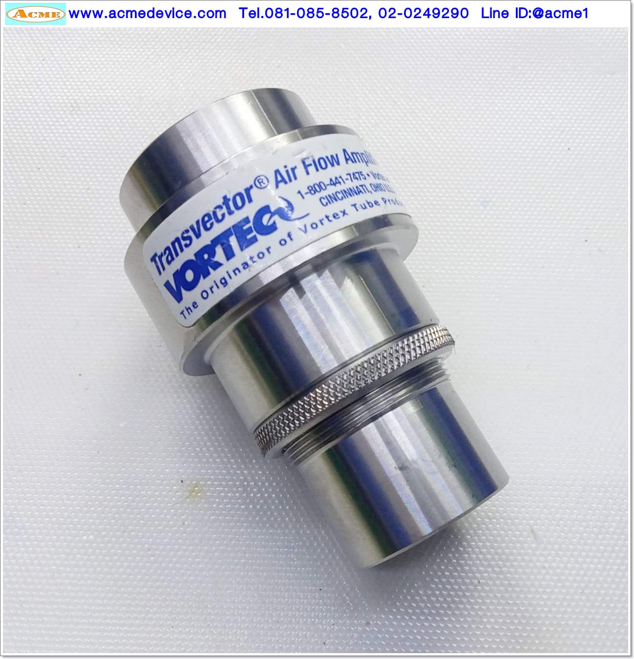 Vacuum Flow Vortec รุ่น 902XSS, Transvector Jet, 5773 SLPM, Amplification 1:12