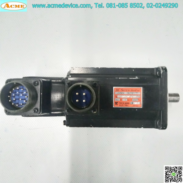 Servo Motor Yaskawa รุ่น USASEM-05CY21, 462W, 3000 r/min