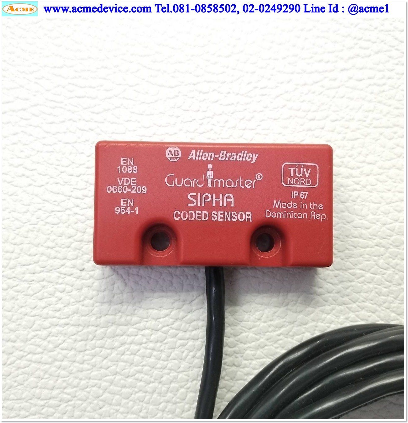 Safety Switch Guardmaster รุ่น VDE-0660-209, EN1088, EN954-1