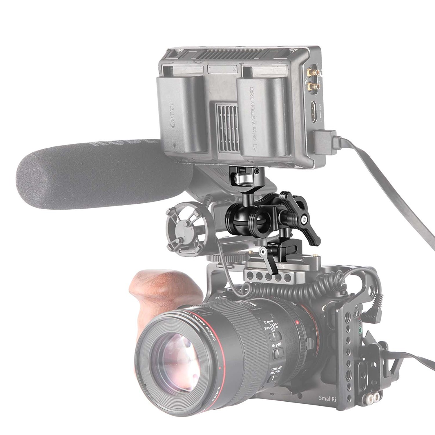 SMALLRIG® Articulating Arm with Screw Ballhead and NATO Clamp Ballhead 2071 (ByOrder รอสินค้า2-3วัน)