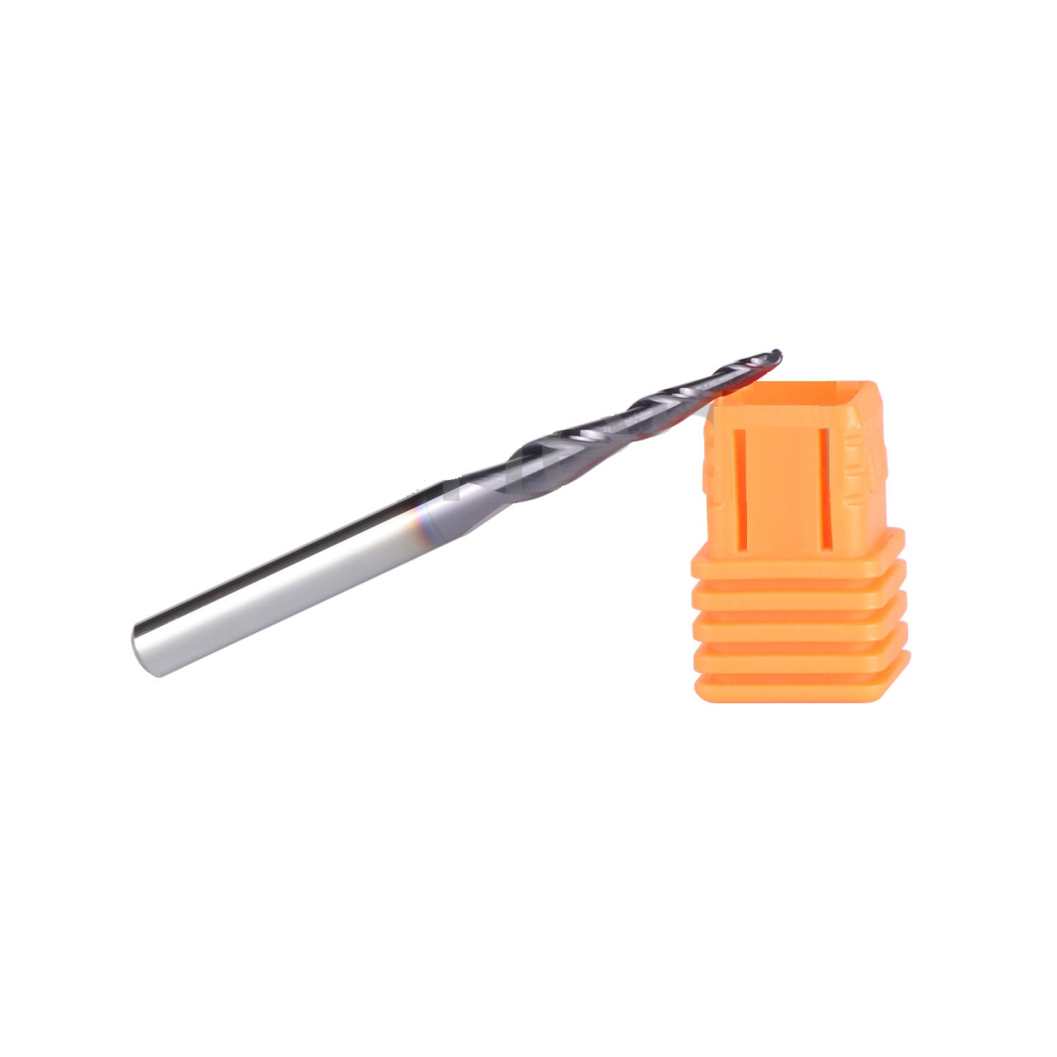 R0.25,R0.5,R0.75,R1.0x20.5xD6x50 mm Set 4 ดอกTapered ball nose end mill TiAlN coat