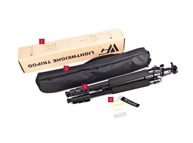 ขาตั้งกล้องพร้อมหัวบอล สุดคุ้มยี่ห้อWeifeng WF-3642B สำหรับกล้องDSLR ทุกรุ่น