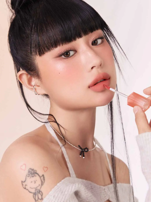 ลิปเพริเพร่า Peripera Over Blur Tint สี01 Warm Bassador