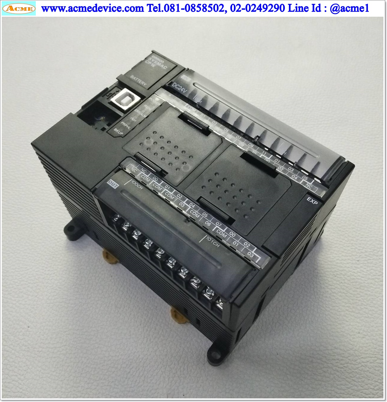 PLC Omron รุ่น CP1E-N30DT-D, 24Vdc