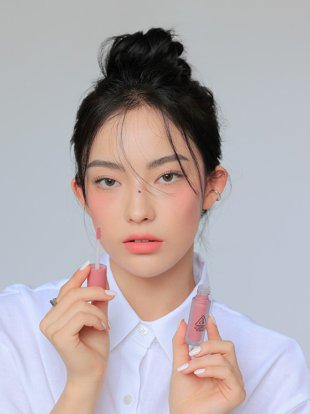 บลัชออนเนื้อลิควิด3CE Velvet Liquid Blush on 3.4g สี Ride for Me