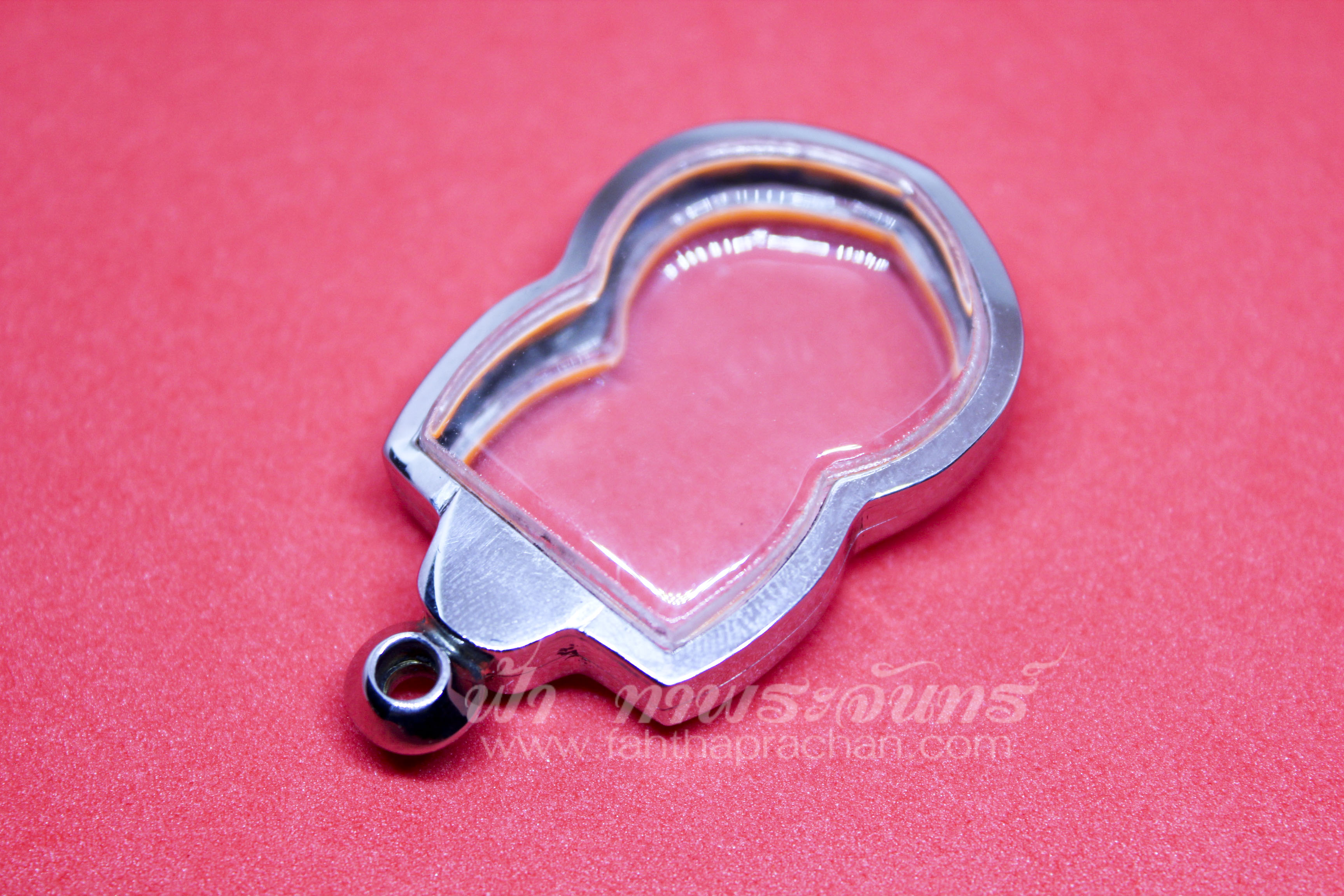 ตลับเสมาปู่ทวดเข้ารูป สแตนเลสพุก