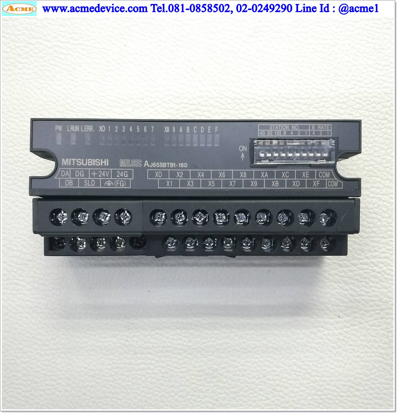 CC-Link Mitsubishi รุ่น AJ65SBTB1-16D, Input Unit