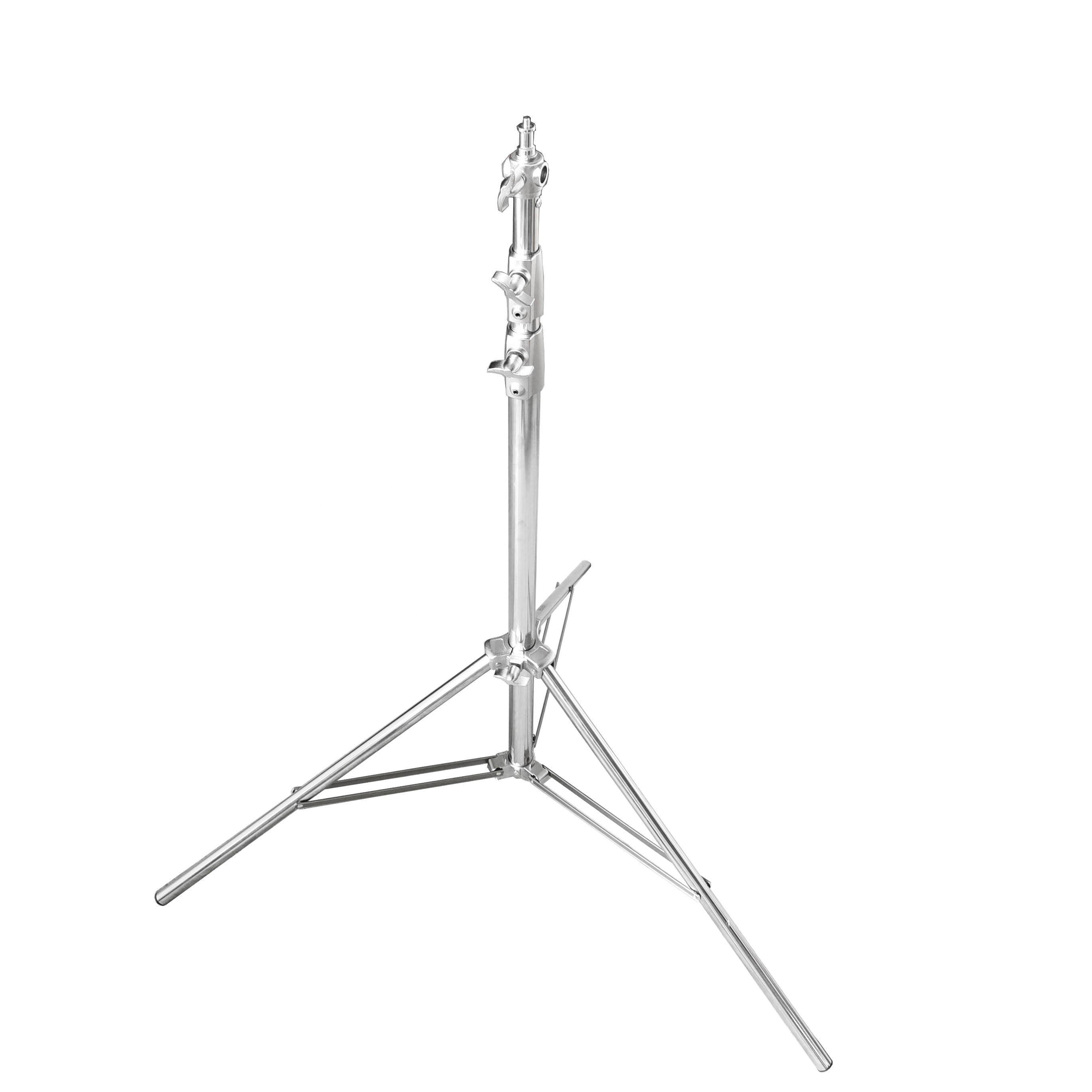 ขาตั้งไฟสแตนเลส ยี่ห้อ QIHE รุ่น QH-J288s (ระบบสปริง) ความสูง 280 cm. คุณภาพดี ราคาถูก