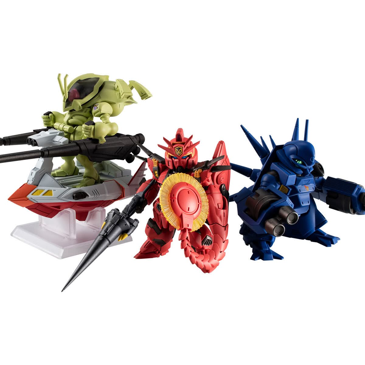 พรีออเดอร์ FW GUNDAM CONVERGENCE MS CROSSBONE GUNDAM STEEL SEVEN A TEAM SET สินค้ามา MARCH 2026