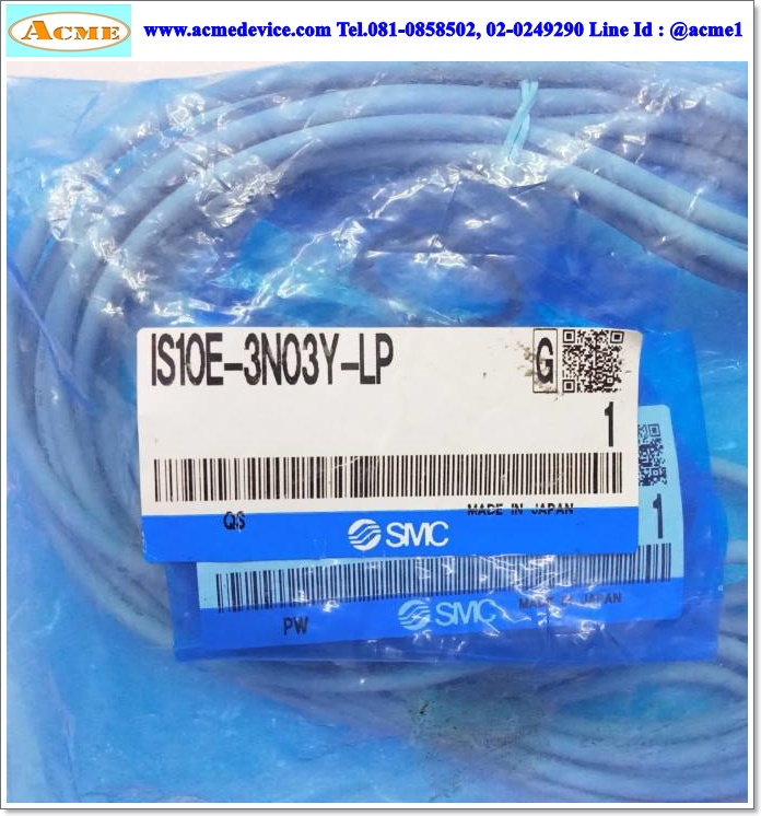Pressure Switch Sensor SMC รุ่น IS10E-3N03Y-LP, 0.7MPa