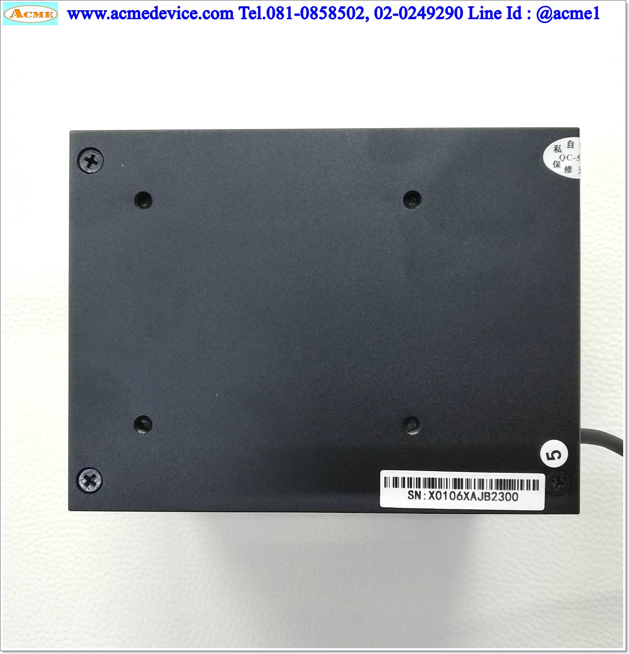 Lighting ขนาด 90 x 114 x 86 mm., 24V (ไฟสีฟ้า)