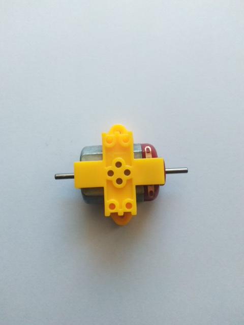 มอเตอร์ 2 แกน พร้อมคลิปยึด