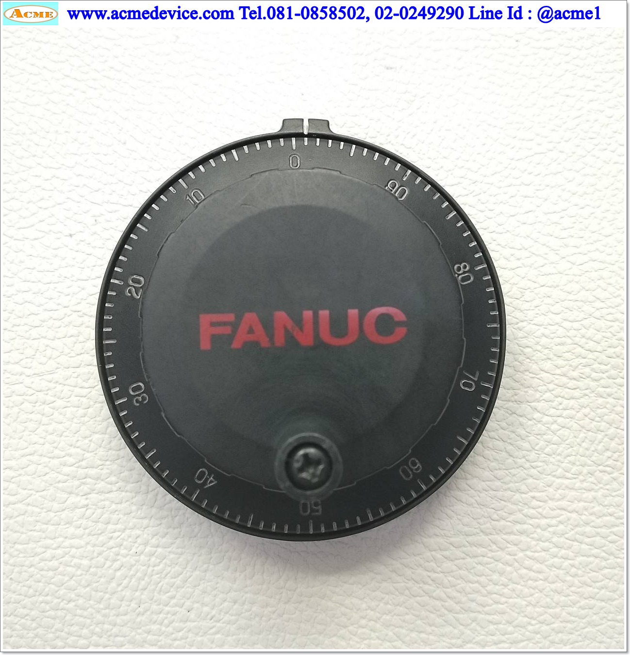 Manual Pulse Generator (MPG) FANUC รุ่น A860-0203-T001, 5-15 Vdc, Incremental Encoder (A / B Phase output)
