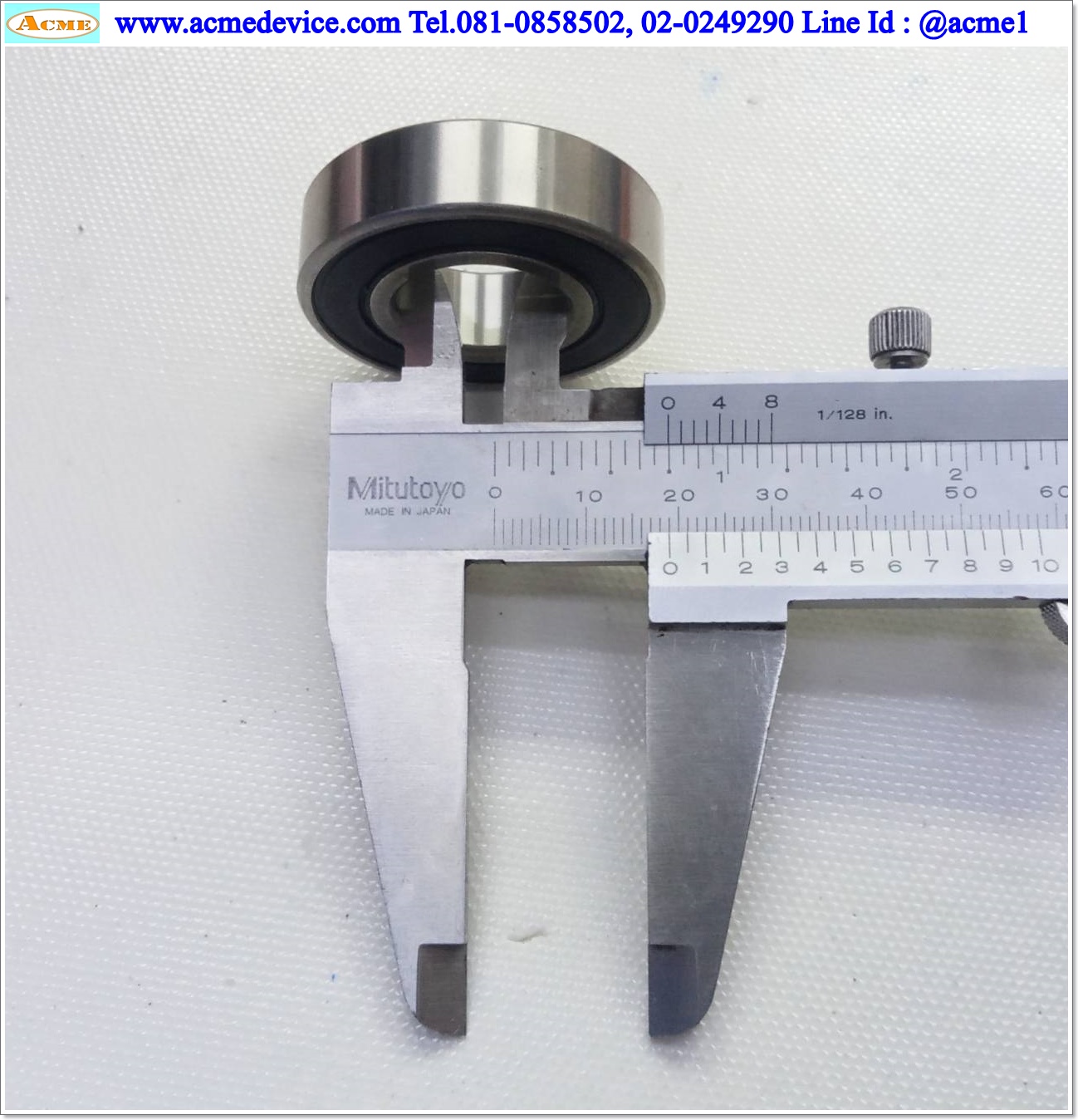 Ball Bearing MRC รุ่น R12ZZST, ID 0.75", OD 1.625", หนา 0.4375"