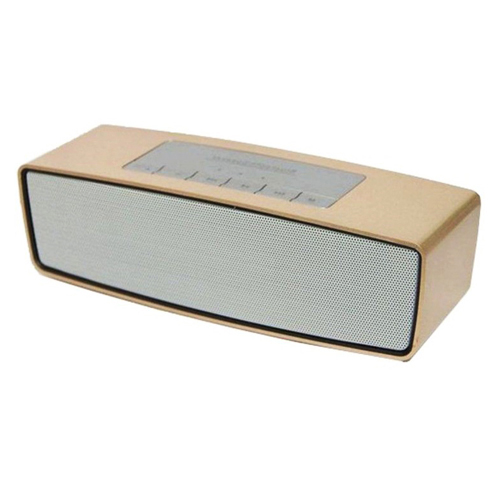 ลำโพงบลูทูธ (bluetooth) S815 สีทอง
